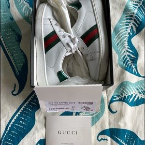 Toddler Leather low-top with Web